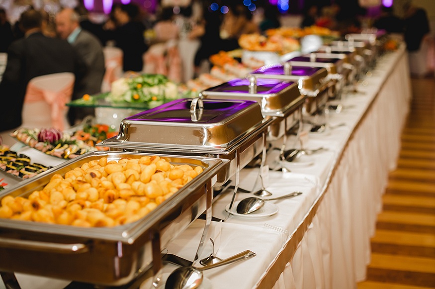catering food wedding
